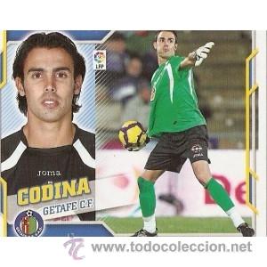 Cromos de f&uacute;tbol: CROMO PANINI LIGA ESTE 2010 2011 GETAFE 01 CODINA - Foto 1