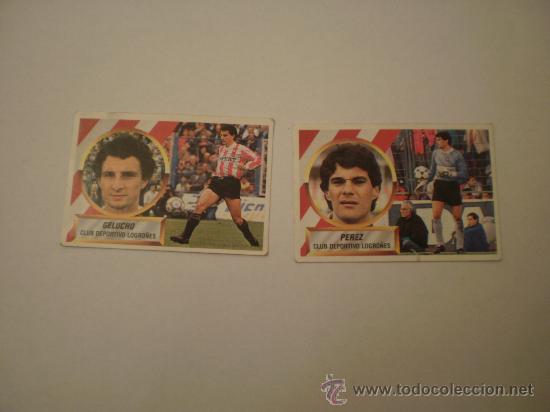 Cromos de f&uacute;tbol: EDICIONES ESTE TEMPORADA 88-89 LOGRO&Ntilde;ES 2 CROMOS DISTINTOS - Foto 1