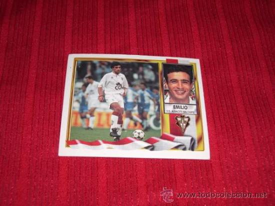Cromos de f&uacute;tbol: Cromo Ediciones Este 95/96 Emilio (Albacete) - Foto 1