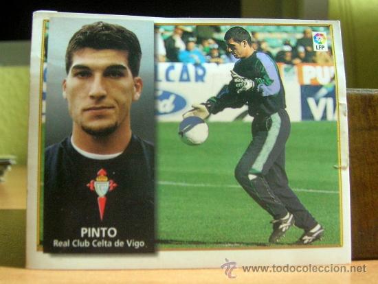 Cromos de f&uacute;tbol: EDICIONES ESTE 1998-1999     98 99    PINTO  (COLOCA) CELTA  VENTANILLA LEER - Foto 1