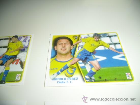 Fu&szlig;ball-Sticker: LIGA ESTE 2005 2006 05 06 FUTBOL CROMO MANOLO PEREZ NUNCA PEGADO EN ALBUM