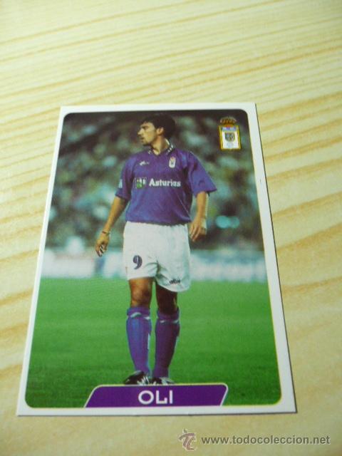 Fu&szlig;ball-Sticker: 159 OLI OVIEDO MUNDICROMO FICHAS DE LA LIGA 1995-1996 95-96