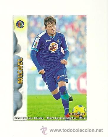 Cartes &agrave; collectionner de Football: 283 MICHEL (GETAFE)  -  MUNDICROMO 2012 2013 LIGA QUIZ GAME 12 13
