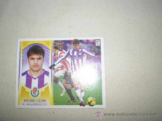 Cromos de f&uacute;tbol: ESTE 09-10 PEDRO LEON VALLADOLID - Foto 1