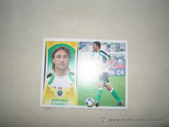 Cromos de f&uacute;tbol: ESTE 09-10 SERRANO RACING SANTANDER - Foto 1