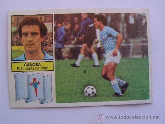 Cromos de f&uacute;tbol: CANOSA CELTA DE VIGO 82-83 - Foto 1