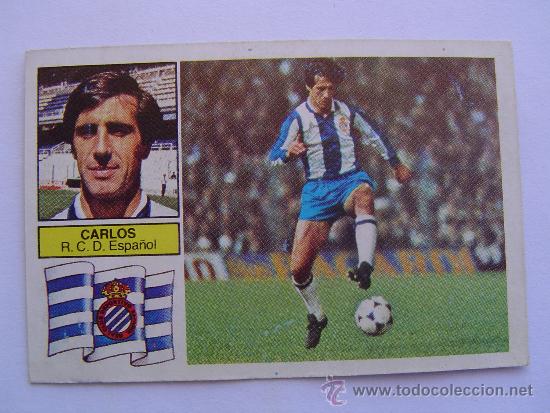 Cromos de f&uacute;tbol: CARLOS R.C.D. ESPA&Ntilde;OL 82-83 - Foto 1