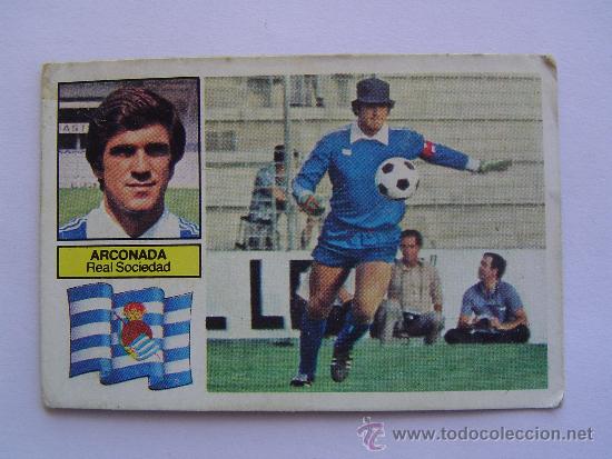 Cromos de f&uacute;tbol: ARCONADA REAL SOCIEDAD 82-83 - Foto 1