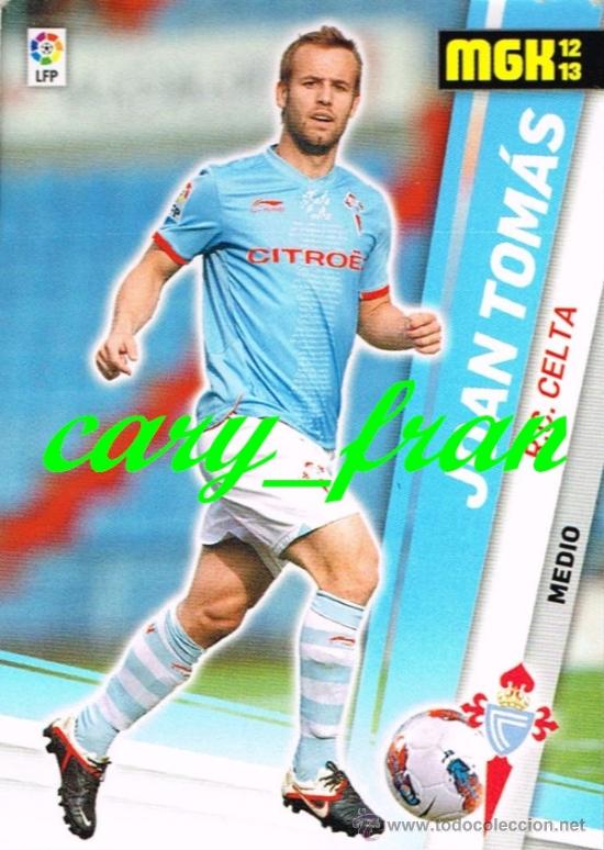 Cromos de f&uacute;tbol: MEGACRACKS 2012 2013 12 13 CELTA JOAN TOMAS - Foto 1