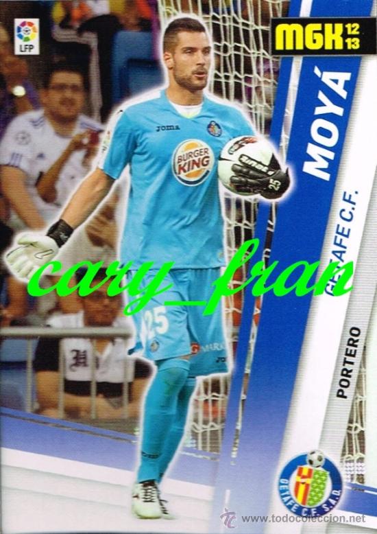 Cromos de f&uacute;tbol: MEGACRACKS 2012 2013 12 13 GETAFE MOYA - Foto 1