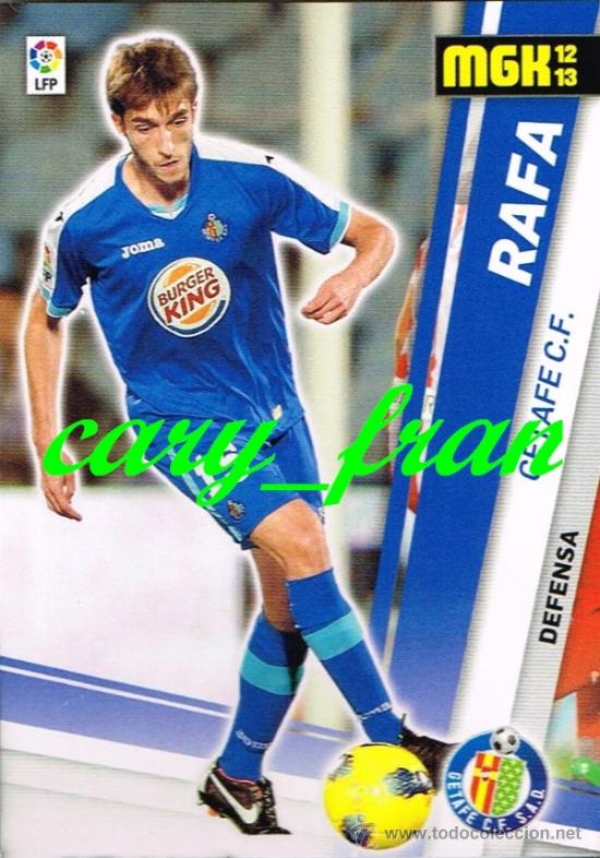 Cromos de f&uacute;tbol: MEGACRACKS 2012 2013 12 13 GETAFE RAFA - Foto 1