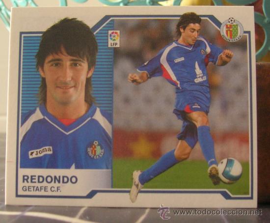 Cromos de f&uacute;tbol: EDICIONES ESTE 2007-2008  07 08  REDONDO  (GETAFE) SIN PEGAR - Foto 1