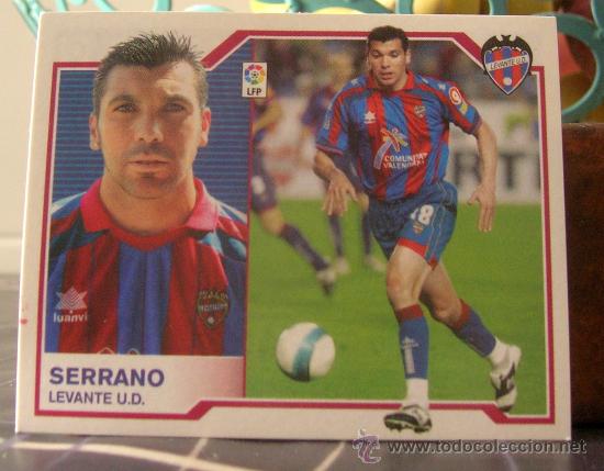 Cromos de f&uacute;tbol: EDICIONES ESTE 2007-2008  07 08  SERRANO  (LEVANTE) SIN PEGAR - Foto 1