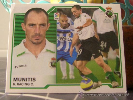 Cromos de f&uacute;tbol: EDICIONES ESTE 2007-2008  07 08  MUNITIS (RACING) SIN PEGAR - Foto 1