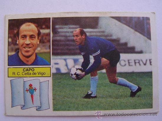Cromos de f&uacute;tbol: CAPO, CELTA DE VIGO 82-83 - Foto 1