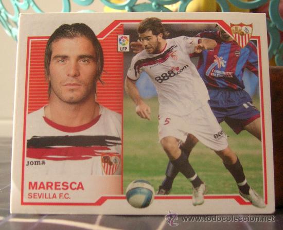 Cromos de f&uacute;tbol: EDICIONES ESTE 2007-2008  07 08  MARESCA  (SEVILLA) SIN PEGAR - Foto 1