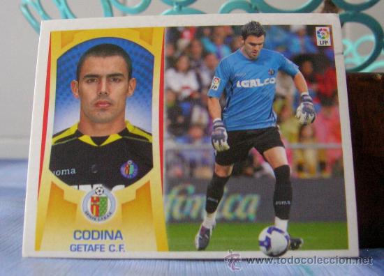 Cromos de f&uacute;tbol: EDICIONES ESTE 2009-2010  09 10   CODINA   (GETAFE)  SIN PEGAR - Foto 1