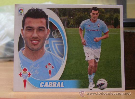 Cromos de f&uacute;tbol: EDICIONES ESTE 2012-2013  12 13  CABRAL  (CELTA)   SIN PEGAR - Foto 1