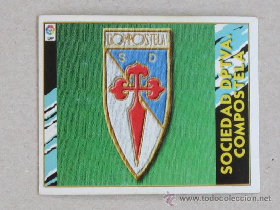 Fu&szlig;ball-Sticker: ESTE 97-98  ESCUDO  COMPOSTELA  1997-1998