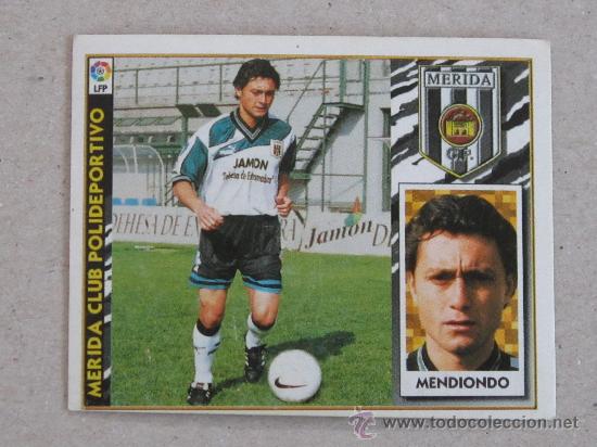 Cromos de f&uacute;tbol: ESTE 97-98  MENDIONDO  MERIDA  1997-1998 - Foto 1