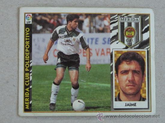 Cromos de f&uacute;tbol: ESTE 97-98  JAIME  MERIDA  1997-1998 - Foto 1