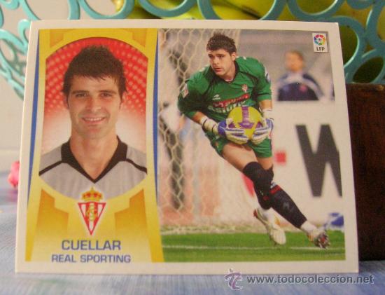 Cromos de f&uacute;tbol: EDICIONES ESTE 2009-2010  09 10   CUELLAR   (SPORTING)  SIN PEGAR - Foto 1