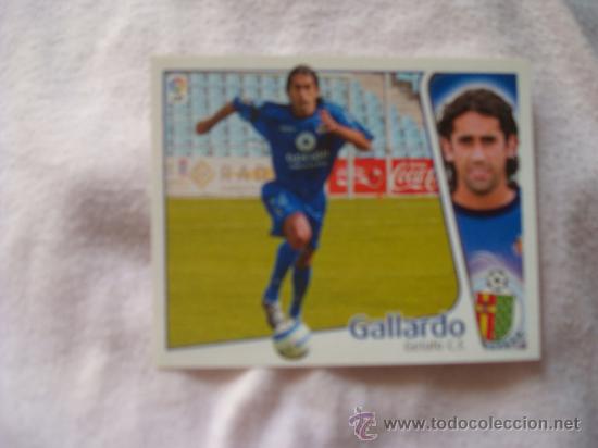 Cromos de f&uacute;tbol: este 2004-05 gallardo dificil - Foto 1