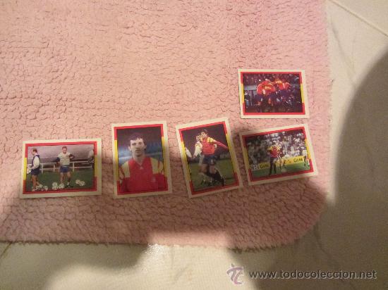 Cromos de f&uacute;tbol: CROMOS FUTBOL espa&ntilde;a 94 num 19, 61, 89, 108,156