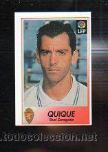 Cromos de F&uacute;tbol: CROMO DE FUTBOL BOLLYCAO. LIGA 96 - 97. QUIQUE
