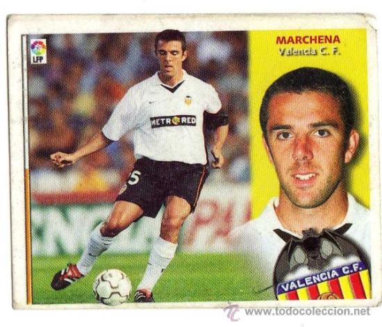 Cromos de f&uacute;tbol: MARCHENA (VALENCIA) EDICION ESTE 2002 2003 02 03 - Foto 1