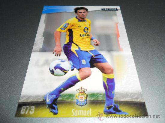 Football Stickers: 873 SAMUEL LAS PALMAS CROMOS ALBUM MUNDICROMO FICHAS LIGA FUTBOL 2008 2009 08 09