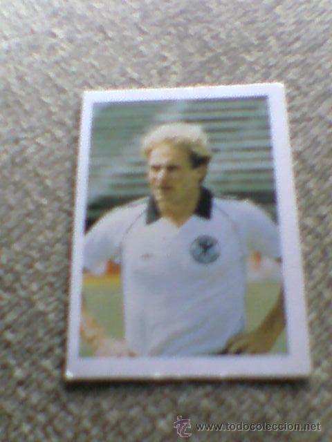 Figurine di Calcio: CROMO ALBUM FUTBOL EUROCOPA 1984 NUNCA PEGADO N&ordm;19 Rummenigge