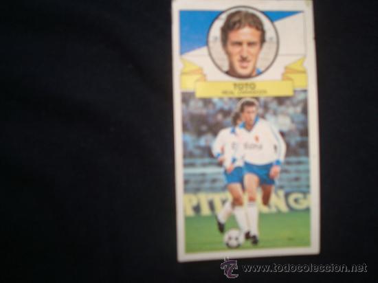 Cromos de f&uacute;tbol: este 85 baja toto - Foto 1