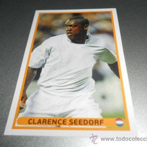 Clarence Seedorf Real Madrid #32 Mundicromo Fichas de La Liga 1999-00 Legend | UK Clarence Seedorf Real Madrid #32 Mundicromo Fichas de La Liga 1999-00 Legend | UK