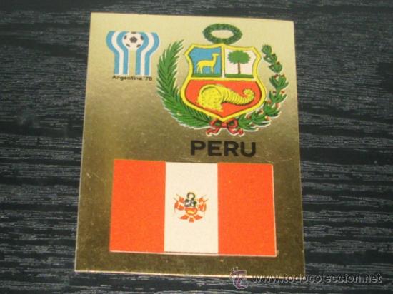Cromos de f&uacute;tbol: -MAGA 78-79 : 13 PERU -- VERSION ORO -- - Foto 1