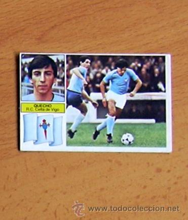 Cromos de f&uacute;tbol: Celta - Quecho - Ediciones Este 1982-1983, 82-83 - Cromo Nunca pegado - Foto 1