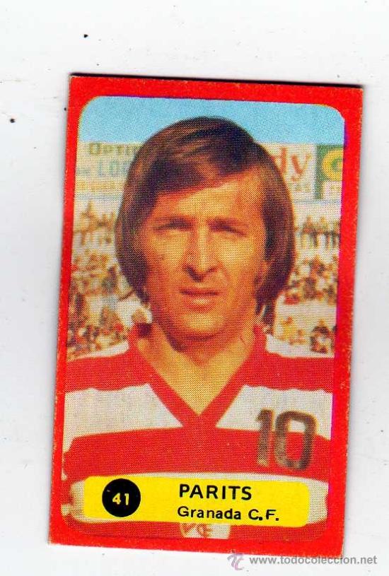Cromos de f&uacute;tbol: GRANADA CF - NUM 41 PARITS, 1975, SIN PEGAR - Foto 1