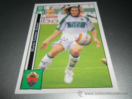 Cromos de F&uacute;tbol: 816 MARIO ELCHE CROMOS ALBUM MUNDICROMO PLATINUM LIGA FUTBOL 05 06 2005 2006
