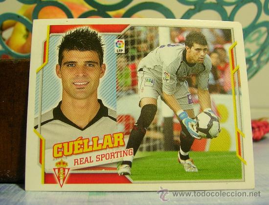 Cromos de f&uacute;tbol: EDICIONES ESTE 2010-2011  10 11  CUELLAR   (SPORTING)  SIN PEGAR - Foto 1