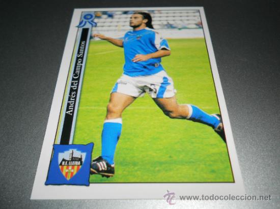Cromos de f&uacute;tbol: 933 SANTOS LLEIDA CROMOS ALBUM MUNDICROMO LIGA FUTBOL PLATINUM 2005 2006 05 06