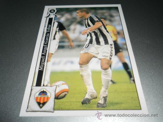 Cromos de F&uacute;tbol: 1037 MIGUEL CASTELLON CROMOS ALBUM MUNDICROMO PLATINUM LIGA FUTBOL 05 06 2005 2006