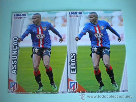 Cromos de f&uacute;tbol: MUNDICROMO 2011-12 ERROR ELIAS/ASSUN&Ccedil;AO - Foto 1