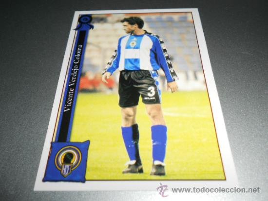 Cromos de F&uacute;tbol: 1013 VICENTE HERCULES CROMOS ALBUM MUNDICROMO PLATINUM LIGA FUTBOL 05 06 2005 2006