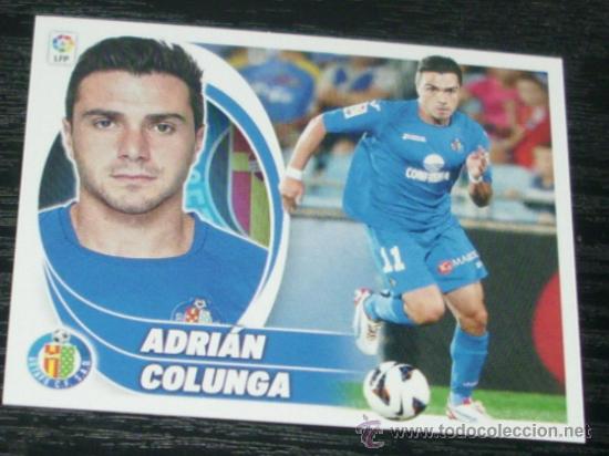 Cromos de f&uacute;tbol: -ESTE 12-13 : ADRIAN COLUNGA ( GETAFE ) -- COLOCA -- - Foto 1