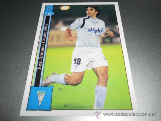 Cromos de F&uacute;tbol: 891 CALADO POLI EJIDO CROMOS ALBUM MUNDICROMO PLATINUM LIGA FUTBOL 05 06 2005 2006
