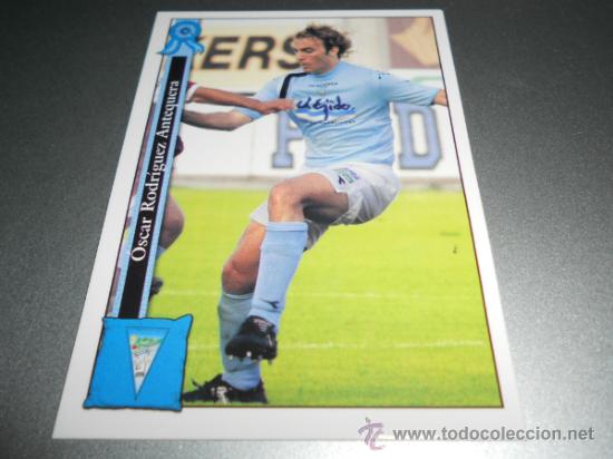 Cromos de F&uacute;tbol: 887 OSCAR POLI EJIDO CROMOS ALBUM MUNDICROMO PLATINUM LIGA FUTBOL 05 06 2005 2006