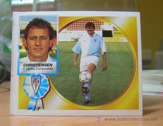 Cromos de f&uacute;tbol: EDICIONES ESTE 1994-1995 94 95 CHRISTENSEN (COLOCA) COMPOSTELA VENTANILLA LEER - Foto 1