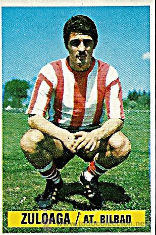 Cromos de f&uacute;tbol: COLOCA ZULOAGA ESTE 74-75 - Foto 1