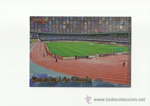 Fu&szlig;ball-Sticker: 911 ESTADIO MUNICIPAL DE CHAPIN - BRILLO LETRAS -  MUNDICROMO 2012 2013 PLATINUM 12 13