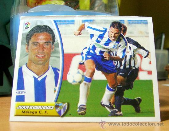 Cromos de f&uacute;tbol: EDICIONES ESTE 2003-2004 03 04  JUAN RODRIGUEZ  (COLOCA)  MALAGA  VENTANILLA LEER - Foto 1
